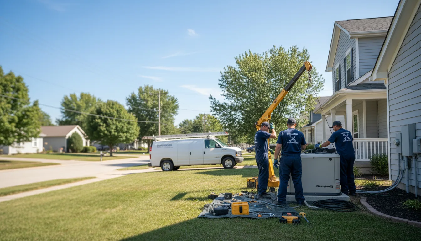 Generator Installation in Carrollton, MS near me